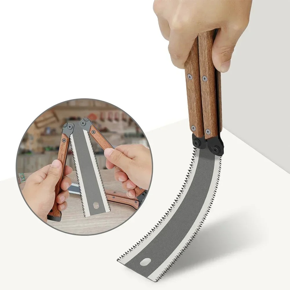 Sierra de mano plegable de dob - Gardening Hand Tools Japanese reseña y precio