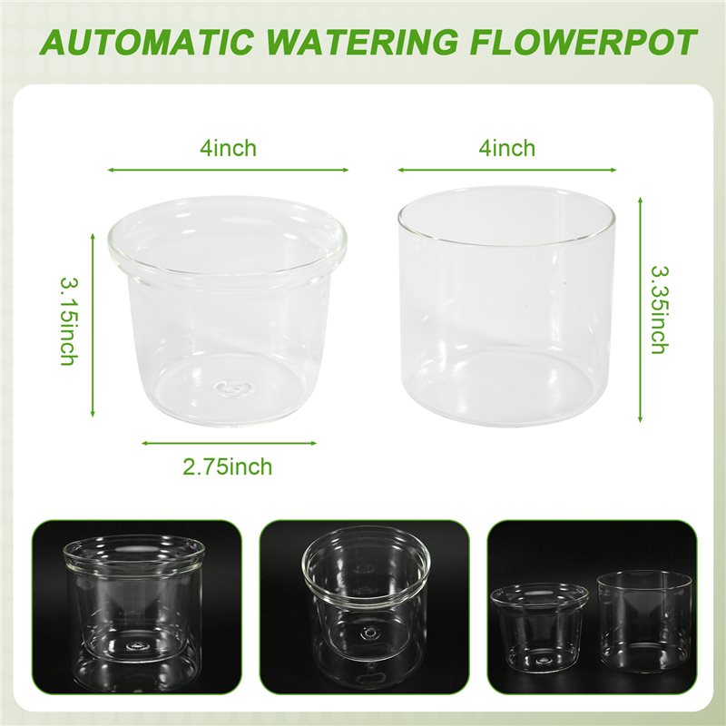 Maceta de autorriego de 4 pulg - Self-Watering Planter reseña y precio