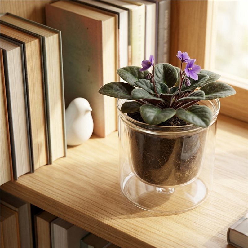 Maceta de autorriego de 4 pulg - Self-Watering Planter reseña y precio
